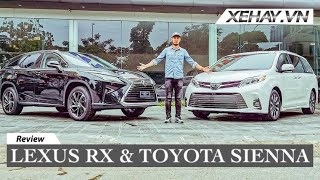 Hơn 4 Tỷ nên chọn Lexus RX hay Toyota Sienna |XEHAY.VN|