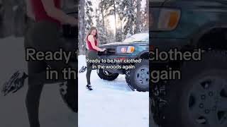 T4RLady Wheeling in Winter