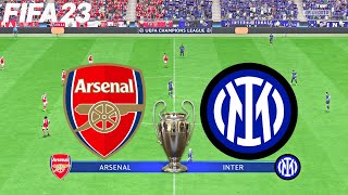 FIFA 23 | Arsenal vs Inter Milan - UCL UEFA Champions League - PS5 Gameplay