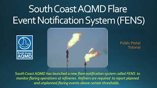South Coast AQMD FENS Tutorial
