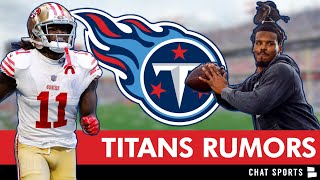 HOT Tennessee Titans Rumors: SIGN Cam Newton as Malik Willis’ backup? TRADE For Brandon Aiyuk?