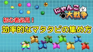 【にゃんこ大戦争】初心者必見！効率的なマタタビの集め方【The Battle Cats】