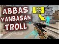 ABBAS YANBASAN'I WALL HACK İLE TROLLUYORUZ !! ÇILDIRDI CS-GO