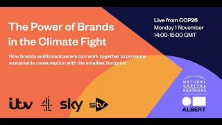 The Power of Brands in the Climate Fight | COP26