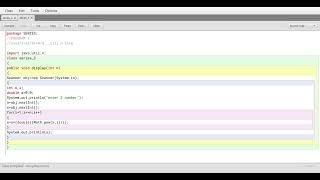Blue Java : Series program part 3