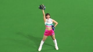 180930 ファイターズ讃歌を踊るファイターズガール山根朱里さん