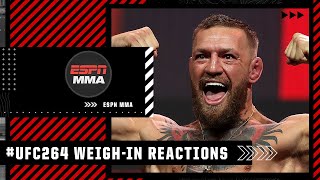 Reacting to the #UFC264 ceremonial weigh-ins | ESPN MMA