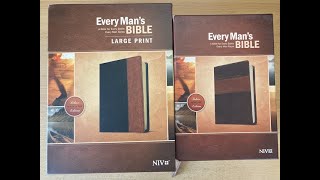 NIV Every Man's Bible Standard vs Large Print