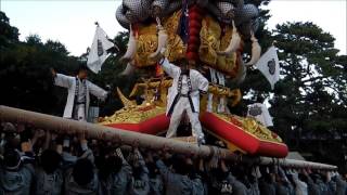 もみさんぽ100選（98） 観音寺市内の太鼓台「観音寺地区・琴弾八幡宮」【香川県観音寺市】（平成28年）