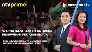 [LIVE] Warga Gaza Sambut Antusias Pengumuman Gencatan Senjata | NTV PRIME