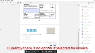 PDF dynamic Invoice using Java scripting in Live cycle designer
