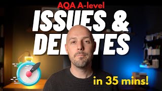 REVISE Issues & Debates in 35 mins! (AQA A-level Psychology)