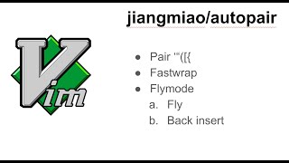 Vim plugin: autopair