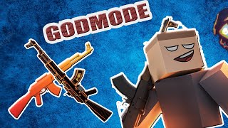 Entering God mode (Krunker.io)