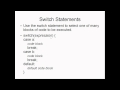 Java If and Switch Statements - AP Computer Science Lesson 4