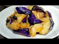 MASAK TERONG TETAP UNGU || eggplant recipe