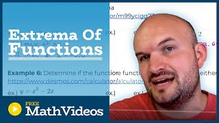 Extrema of functions