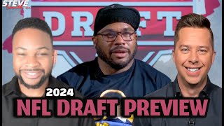Steve Smith Sr.'s 2024 NFL Draft Preview with James Palmer and Cam Wolfe
