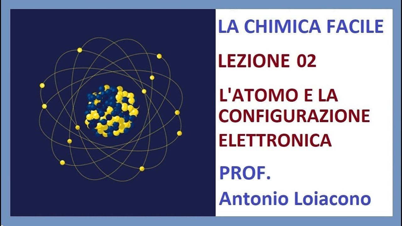 LA CHIMICA FACILE - Lezione 02 - L'atomo E La Configurazione ...