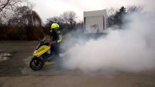 Yamaha T-Max Burnout