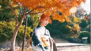 着物と京都の紅葉／Kimono and Autumn Leaves in Kyoto／和服和红叶