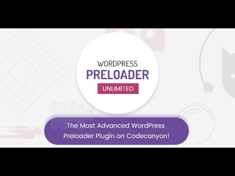Wordpress Preloader Unlimited Plugin Preview Youtube