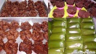 TERBARU ⁉️3 RESEP KUE TRADISIONAL COKLAT||DIKUKUS DIPANGGANG/DIBUNGKUS DAUN PISANG @dapurmamahasan