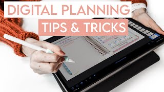 DIGITAL PLANNING TIPS & TRICKS || GoodNotes 5, iPad Pro