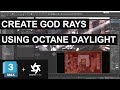 Octane for 3ds Max - Create GodRays using Octane DayLight