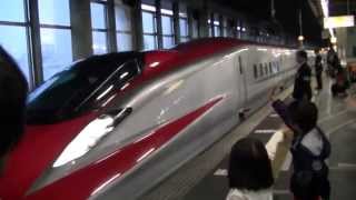 E6系Z4編成新潟新幹車セ展示返却回送新潟駅発車[HD]