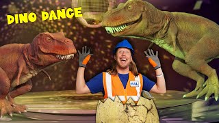 Dinosaur Run! Handyman Hal learns all about Dinosaurs | Interactive Music Video for Kids