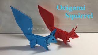 Origami Squirrel - Easy paper Origami Squirrel