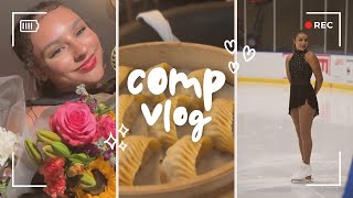 2024 Beginner figure skating competition/mukbang! 🎀⛸️