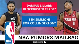 NBA Rumors On Damian Lillard, Ben Simmons, Jaylen Brown, Russel Westbrook and Collin Sexton | Q&A