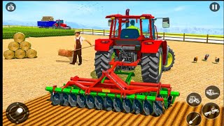 Harvester Tractor Farming Simulator 2022 Real Tractor Driving - Android Gameplay