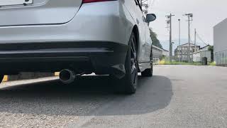 HONDA fit GD1 Blitz muffler NUR-SPEC W's ホンダ フィット ブリッツ マフラー