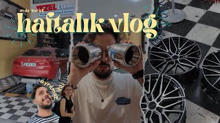 Yeni Jant Takımı 🛞, Arabanın Muayene Hazırlıkları ⚠️, Biten Paralar 💵| HAFTALIK VLOG