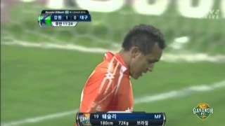 2012 K리그 36R 강원FC vs 대구FC 하이라이트