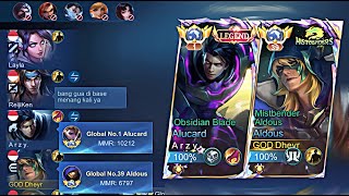 Try Duo Ranking with Top Global 1 Alucard! Meet Top Global Enemy Freya!