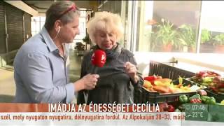 Esztergályos Cecília ˝rosszalkodással˝ indította a reggelt - tv2.hu/mokka