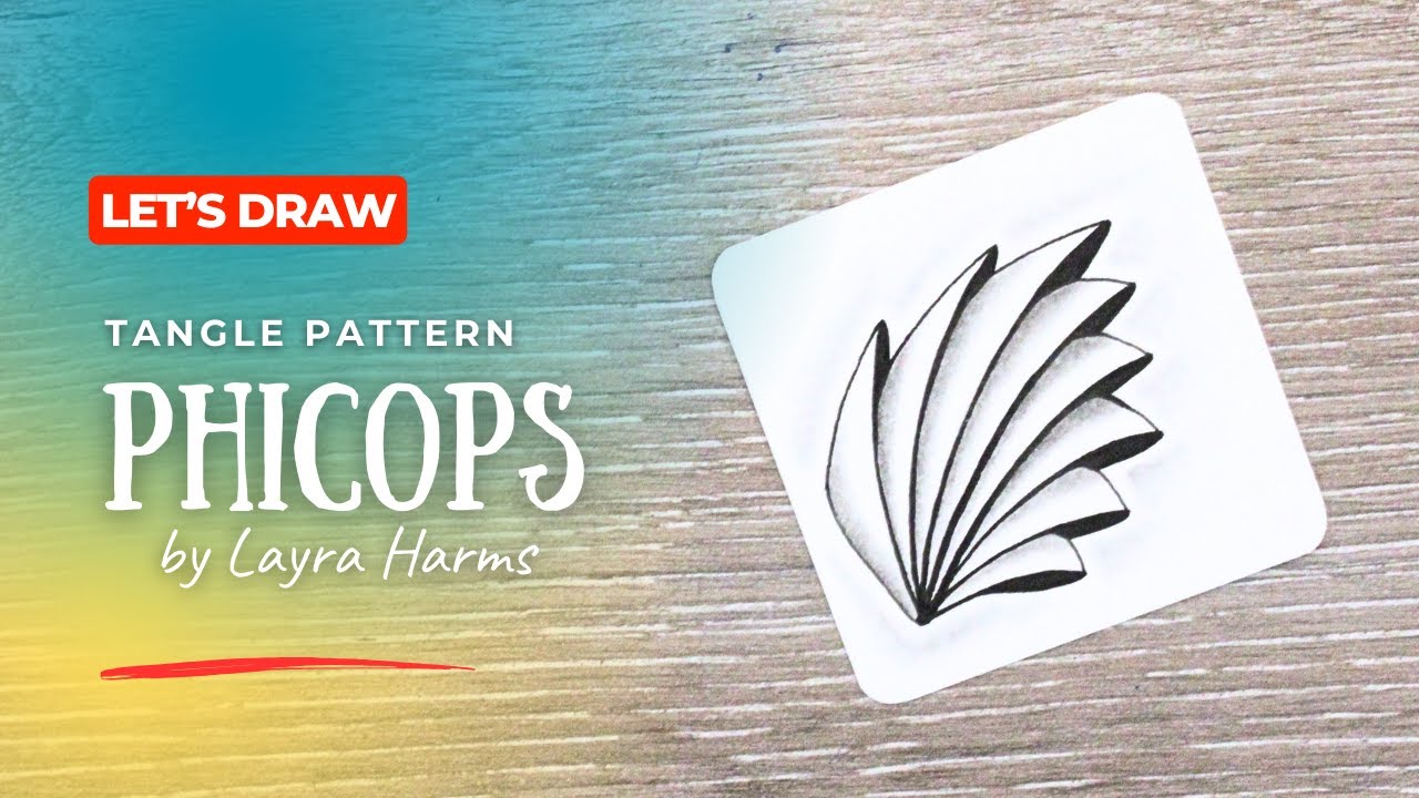 Drawing Volume Tangle Pattern Phicops Zentangle For Beginners Youtube