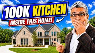 This Alpharetta GA Home By Toll Brothers at Hawthorn Has Over $100K In Kitchen Upgrades! MUST WATCH