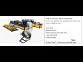 Single wire fully automatic chain link fence machine