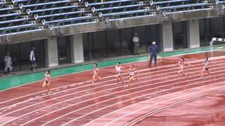 １３年高校総体南九州大会 女子 ２００ｍ 準決勝1組