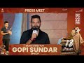 Music Director Gopi Sundar Speech @ 18 Pages Press Meet Live | Nikhil Siddhartha,