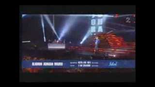 Bjørn Johan Muri - In My Place (Coldplay) Idol Norway 2007 - Finale