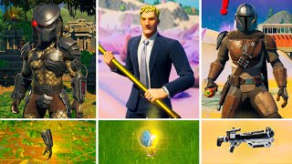NEW Season 5 ALL BOSSES & MYTHIC WEAPONS LOCATIONS! - Fortnite Season 5 Chapter 2 Update