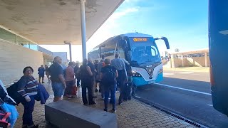 Fuerteventura. Bus from the airport to caleta de fuste. #travel #fuerteventura