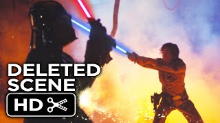 Deleted Footage proves Darth Vader LOST to Luke Skywalker