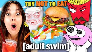 Try Not To Eat - Adult Swim #2 (Smiling Friends, The Boondocks, Aqua Teen Hunger Force)